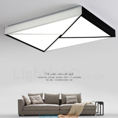 Lumină metalică integrată modernă și contemporană Lumină metalică integrată modernă și contemporană