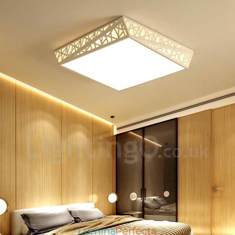 Lumină metalică integrată modernă și contemporană