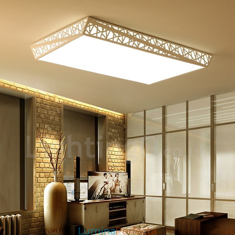 Lumină metalică integrată modernă și contemporană