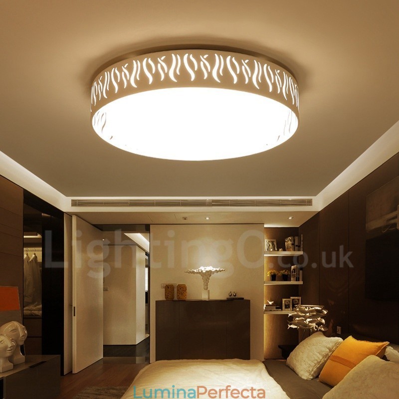 Lumină metalică integrată modernă și contemporană