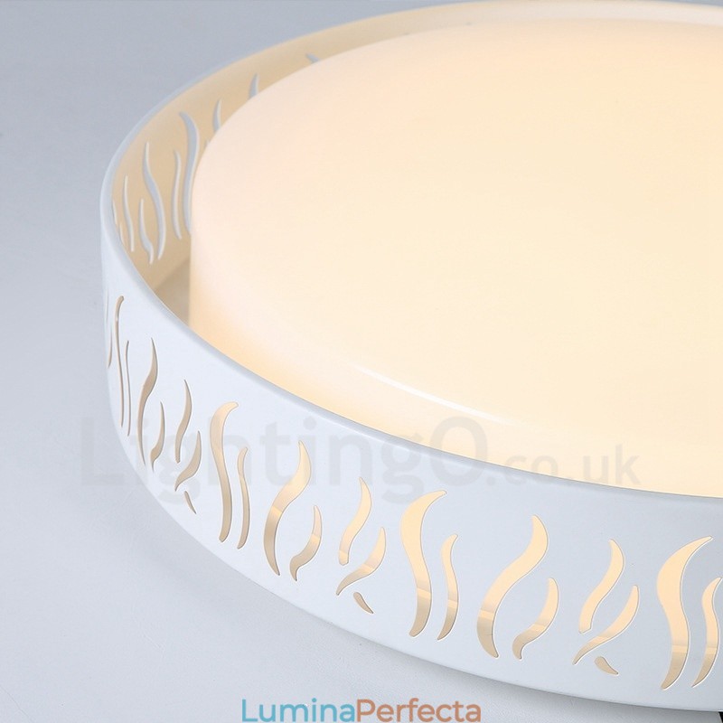Lumină metalică integrată modernă și contemporană