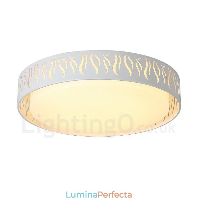 Lumină metalică integrată modernă și contemporană