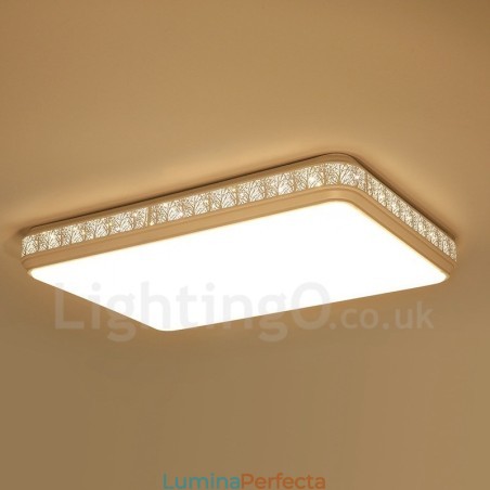 Lumină metalică integrată modernă și contemporană Lumină metalică integrată modernă și contemporană