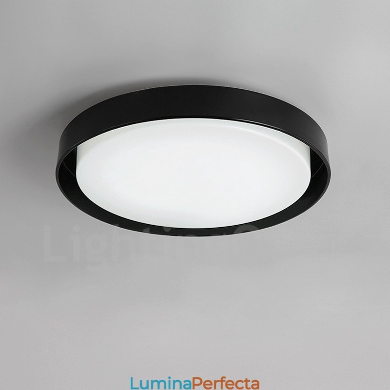 Lumină metalică integrată modernă și contemporană