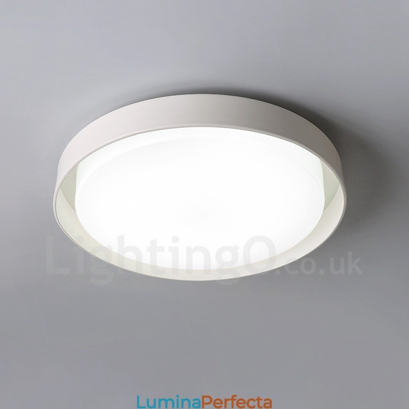 Lumină metalică integrată modernă și contemporană