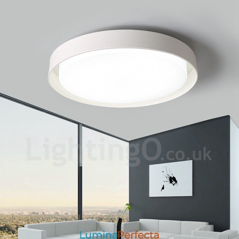 Lumină metalică integrată modernă și contemporană