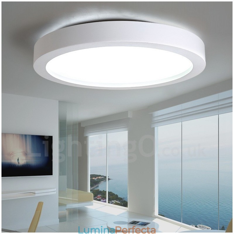 Lumină metalică integrată modernă și contemporană