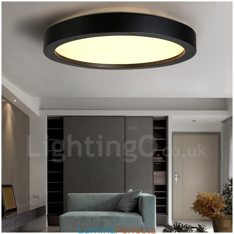 Lumină metalică integrată modernă și contemporană