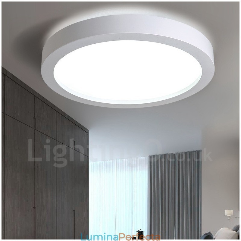 Lumină metalică integrată modernă și contemporană