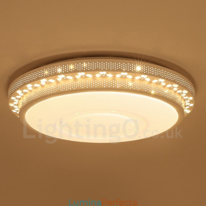 Lumină metalică integrată modernă și contemporană