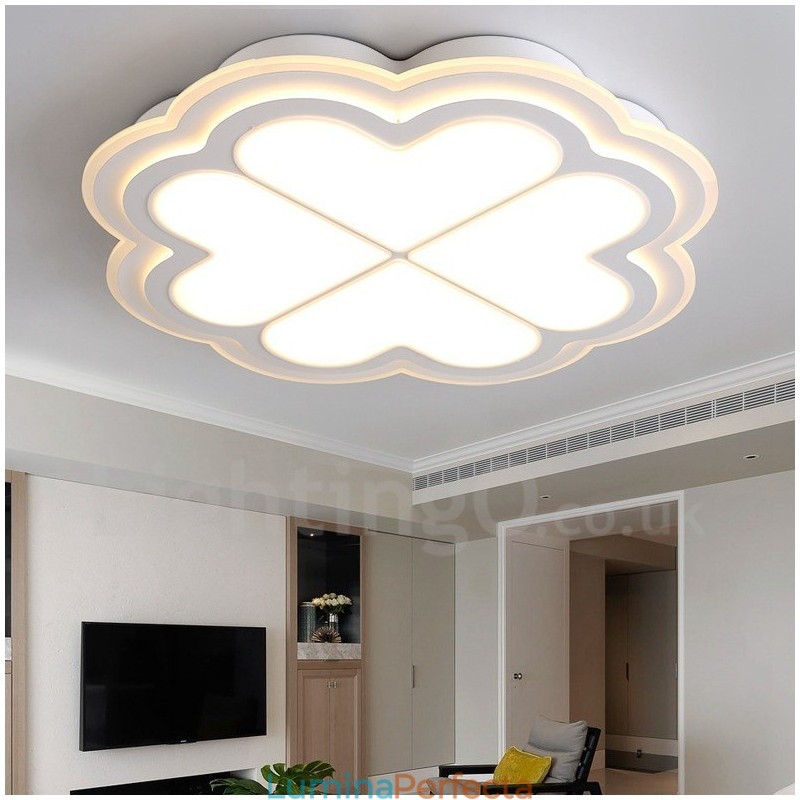 Lumină metalică integrată modernă și contemporană