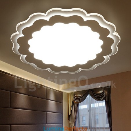 Lumină metalică integrată modernă și contemporană