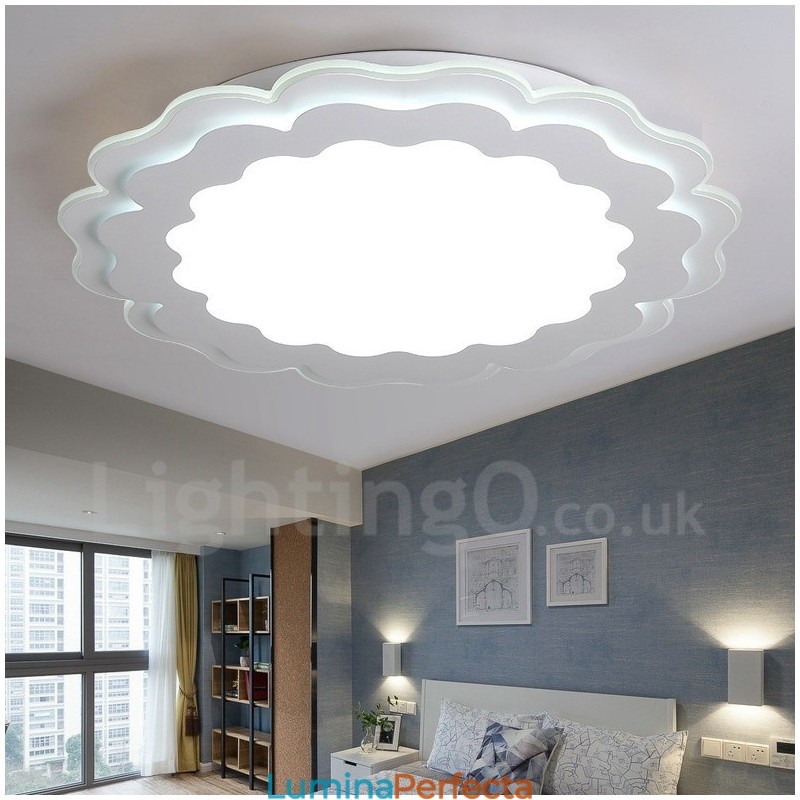 Lumină metalică integrată modernă și contemporană