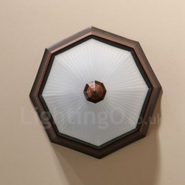 Lumină integrată Rustic Lodge