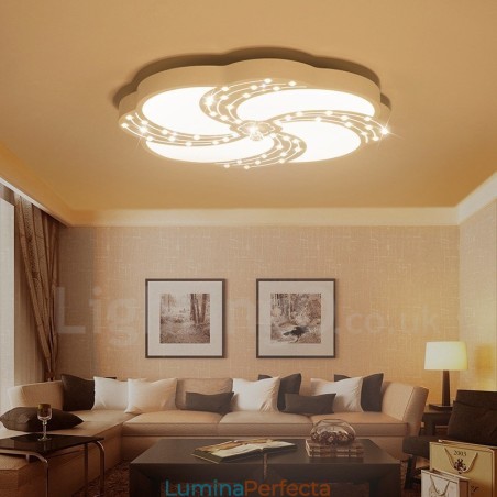 Lumină metalică integrată modernă și contemporană Lumină metalică integrată modernă și contemporană
