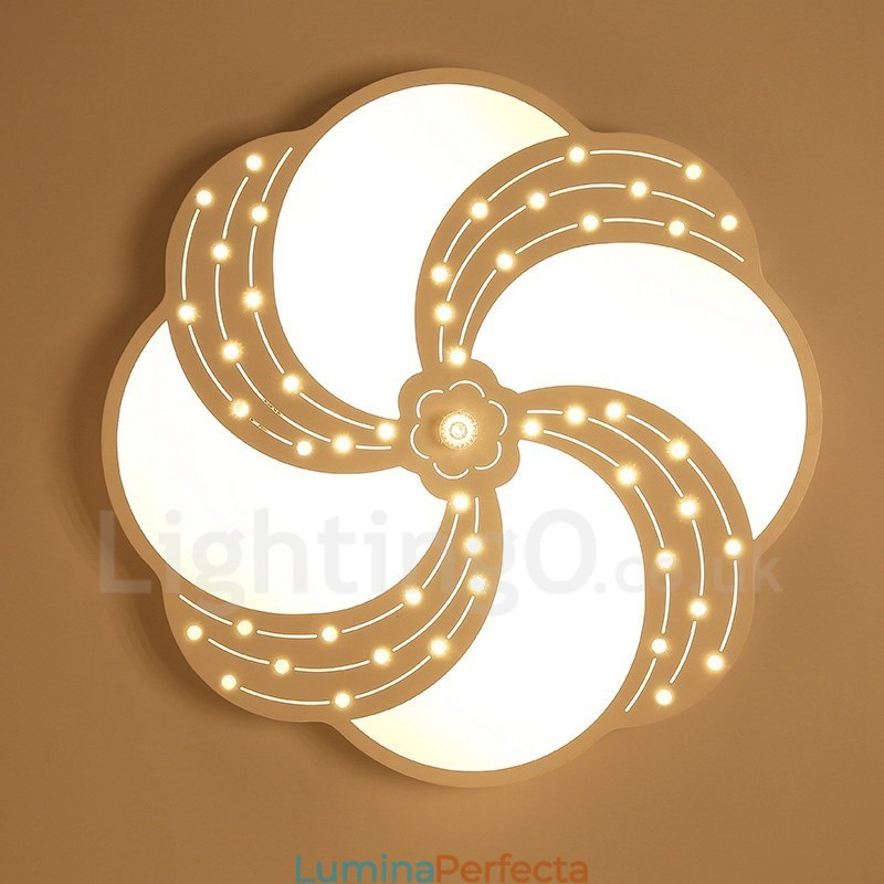 Lumină metalică integrată modernă și contemporană