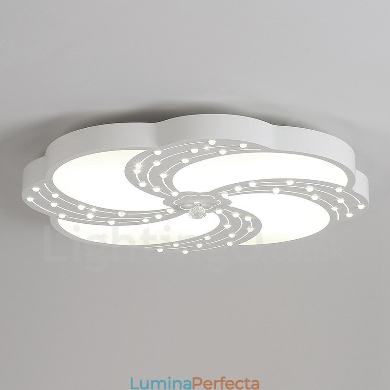 Lumină metalică integrată modernă și contemporană