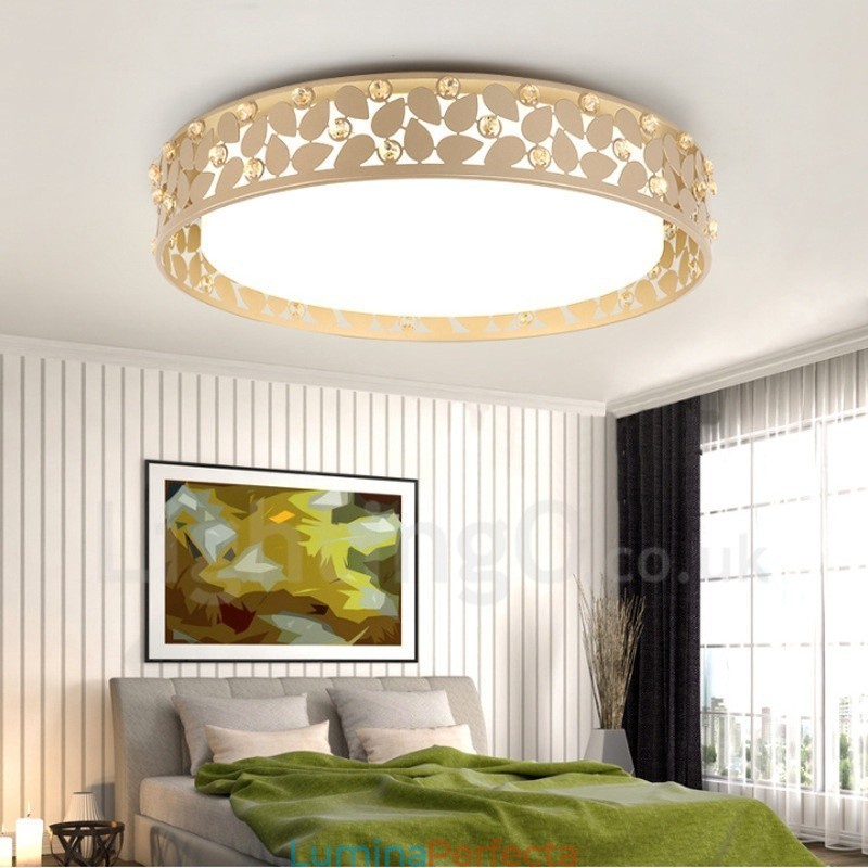 Lumină metalică integrată modernă și contemporană