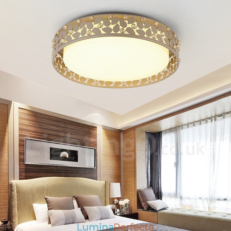 Lumină metalică integrată modernă și contemporană