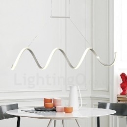 Lampă suspendată integrată modernă și contemporană