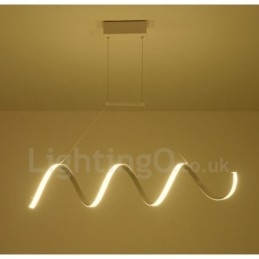 Lampă suspendată integrată modernă și contemporană