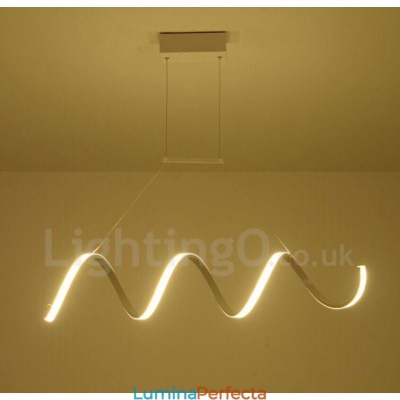 Lampă suspendată integrată modernă și contemporană