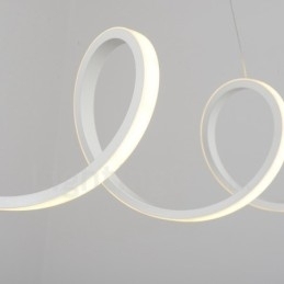 Lampă suspendată integrată modernă și contemporană