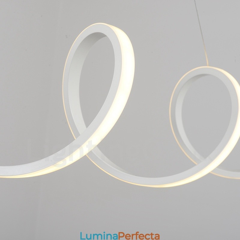 Lampă suspendată integrată modernă și contemporană