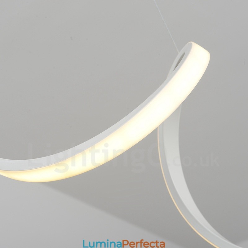 Lampă suspendată integrată modernă și contemporană