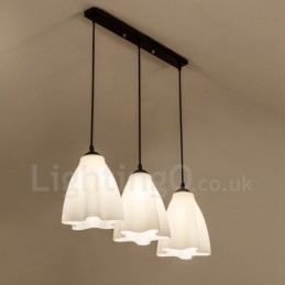 Lampă tradițională clasică integrată din metal cu 3 lumini