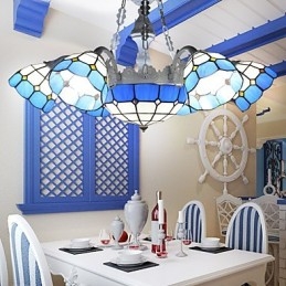 The Mediterranean Sea Rural Setting Creative 6 + 1 Head Lamps And Lanterne