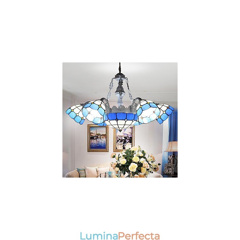 The Mediterranean Sea Rural Setting Creative 6 + 1 Head Lamps And Lanterne