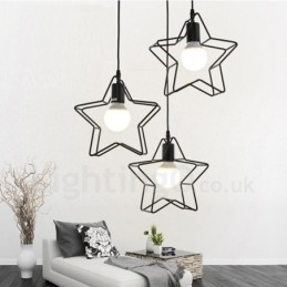 Lampă suspendată integrată modernă și contemporană cu 3 lumini