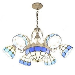 The Mediterranean Sea Rural Setting Creative 6 + 1 Head Lamps And Lanterne