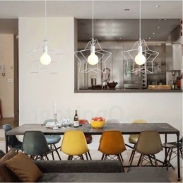 Lampă suspendată integrată modernă și contemporană cu 3 lumini