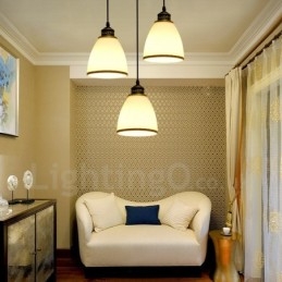 Lampă suspendată metalică integrată Rustic Lodge cu 3 lumini