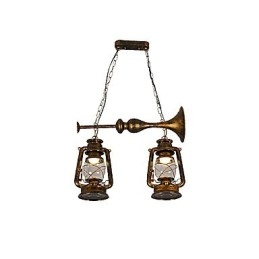 Rustic Lodge Vintage Retro Mini Stil suspendat din metal
