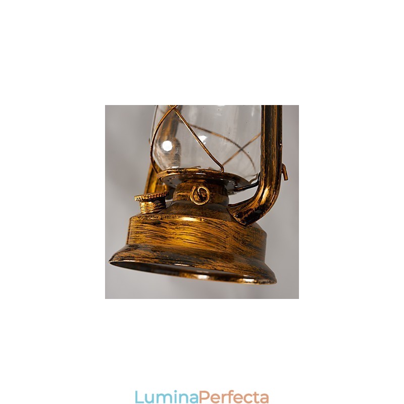 Rustic Lodge Vintage Retro Mini Stil suspendat din metal