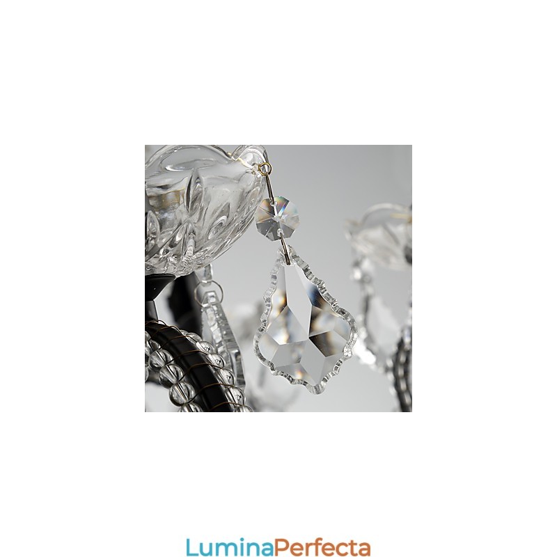 Candelabru Cristal 6 Lumini Modern Contemporan Traditional Clasic Rustic Lodge Vintage Retro