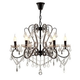 Candelabru Cristal 6 Lumini Modern Contemporan Traditional Clasic Rustic Lodge Vintage Retro