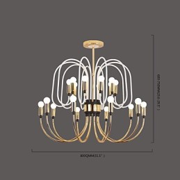 Candelabru Modern Contemporan Candelabru Personalizat