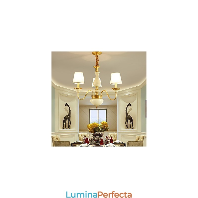 Candelabru din cupru Candelabru decorativ din jad