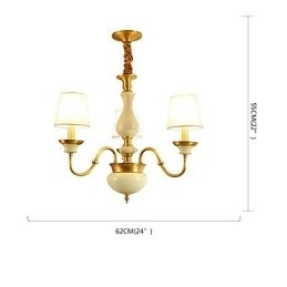Candelabru din cupru Candelabru decorativ din jad