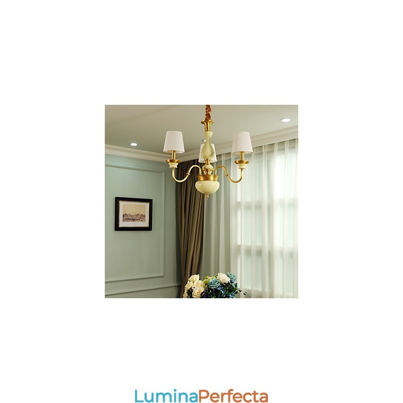 Candelabru din cupru Candelabru decorativ din jad