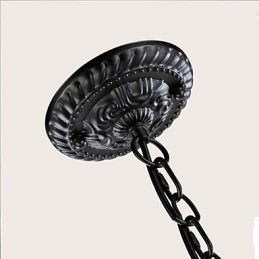 Candelabru în stil european Lumânare Lampă de cristal Lampă de artă simplă din fier Lampă decorativă