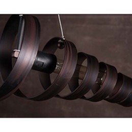 Lampă retro din fier Candelabru în stil industrial minimalist modern