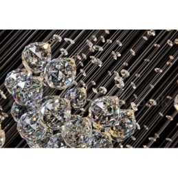 Lungime suplimentară, 5 metri, cristal lung, suspendat de tavan, candelabru modern, iluminat suspendat pentru casă, candelabru, lămpi