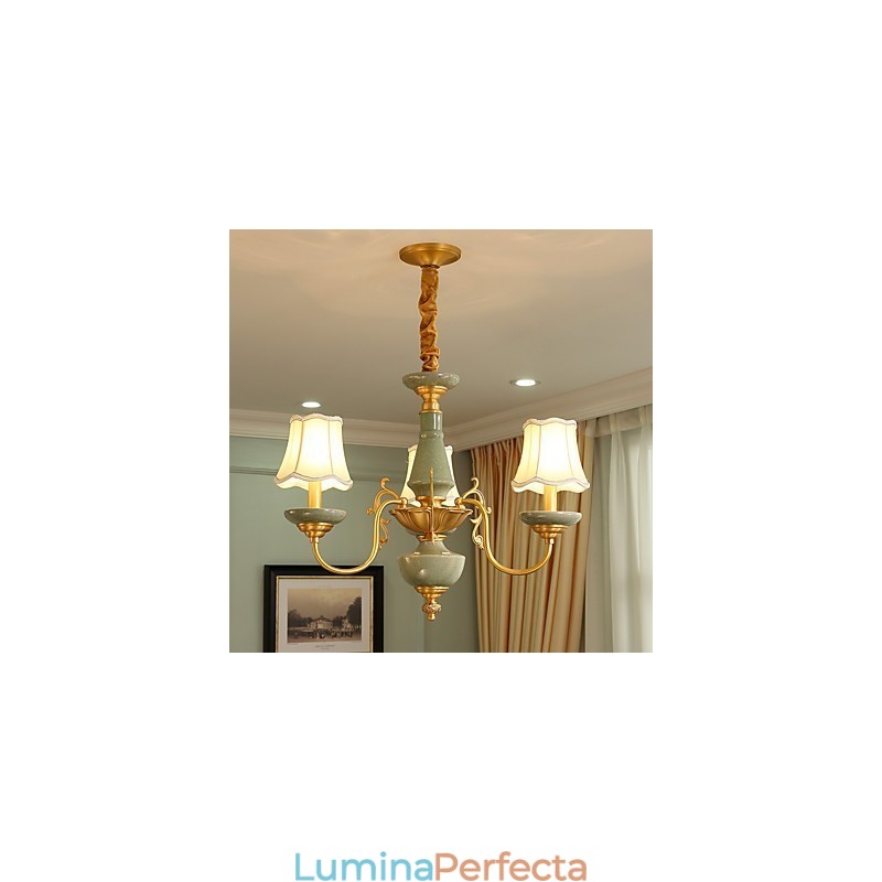 Candelabru din cupru Candelabru decorativ din jad OP0