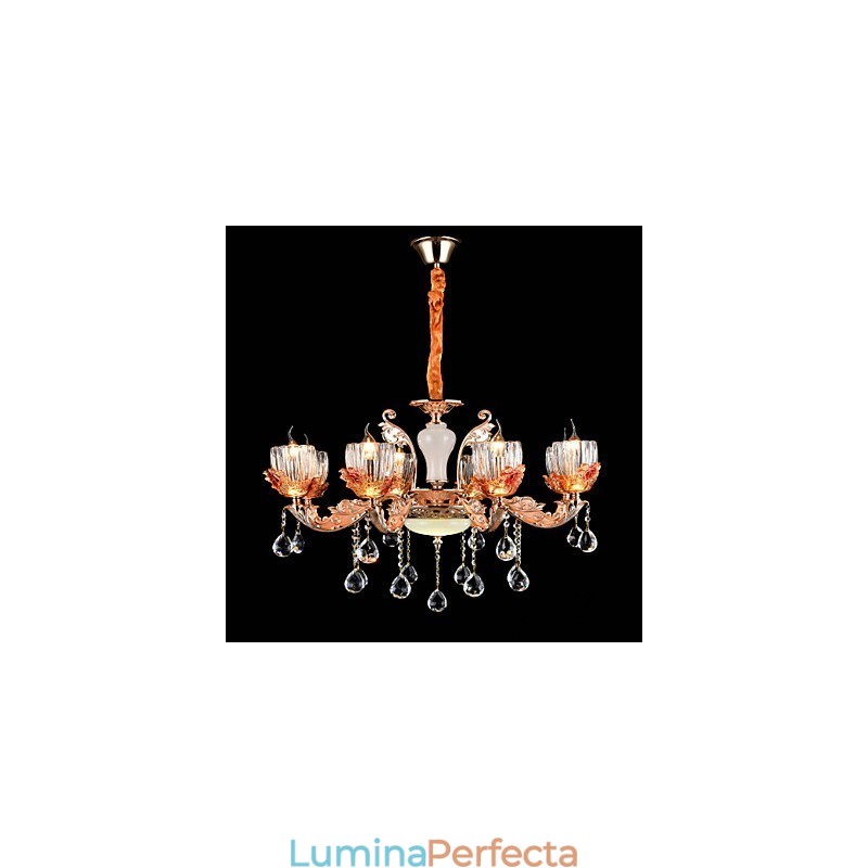 Modern, contemporan, tradițional, clasic, aliaj de zinc, caracteristică pentru lumina suspendată din metal în stil mini cristal