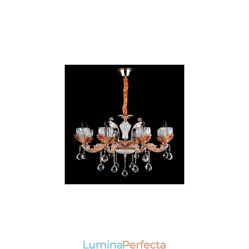 Modern, contemporan, tradițional, clasic, aliaj de zinc, caracteristică pentru lumina suspendată din metal în stil mini cristal